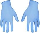 Одноразові рукавиці Nitromax нітрильні без пудри Розмір XL 10 шт. Блакитні (NT-NTR-BLXL) (2200900897016) - зображення 4