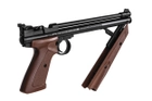 Пистолет пневматический Crosman "American Classic" кал.4,5 мм Crosman Коричневый - изображение 3