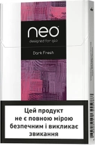 Блок стіків для нагрівання тютюну GLO NEO STIKS Dark Fresh 10 пачок (4820215621229) - зображення 1