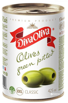Оливки великі без кісточки Diva Oliva XXL 425 мл (5060162903248)