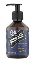 Шампунь для бороды Proraso Азур Лайм 200 мл (8004395007516)