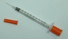 Шприц медичний MEDICARE 1мл інсуліновий U-100 (100шт) - зображення 1