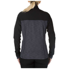 Женские боевая тактическая рубашка 5.11 Tactical WOMEN'S RAPID HALF ZIP 62381 Large, Charcoal - изображение 3