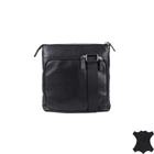 Кожанная городская тактическая сумка DANAPER GALLANT, Чорний 1427099 Чорний - изображение 5