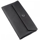 Женский чёрный кошелёк из натуральной кожи ST Leather 18842 Черный