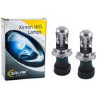 Биксеноновая лампа Solar H4 bi-xenon, 6000K, 85V, 35W P43t-38 KET, 2шт
