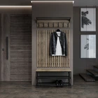 Прихожая Fenster Эмбер 4 990 Чёрная ДСП аликанте