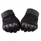 Тактичні безпалі рукавички (велоперчатки, мотоперчатки) Oakley Black Розмір L - зображення 3