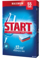 Таблетки для посудомоечной машины Start Maximum 55 шт (4820207100077)