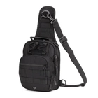 Сумка тактическая повседневная EDC A1L bag Protector Plus black - изображение 1