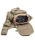 Сумка тактическая повседневная EDC V1 bag Protector Plus coyote - изображение 9