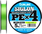 Шнур Sunline Siglon PE х4 150 м # 0.3 / 0.094 мм 2.1 кг Салатовий (16580901)