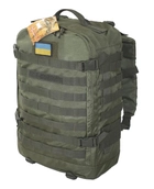 Тактический, штурмовой супер-крепкий рюкзак 5.15.b 32 литров олива РБИ - изображение 1