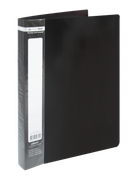 Папка пластикова Buromax A4 60 файлів Чорна (BM.3621-01)