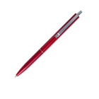 Ручка шариковая автоматическая Buromax Color Logo2U 1мм красный корпус синяя (BM.8239-05)