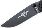Карманный нож Ontario RAT II Folder черный клинок гладкая РК Черная рукоять (8861) - изображение 3
