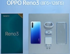 Мобільний телефон OPPO Reno3 8/128GB Auroral Blue - зображення 10