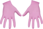 Одноразові рукавиці XoKo нітрилові без пудри Розмір M 10 шт. Рожеві (9869201151949) - зображення 4