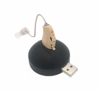 Универсальный слуховой аппарат Medica-Plus sound control 4.0 Цифровой заушный усилитель слуха с регулятором громкости Бежевый (WB572923) - изображение 1