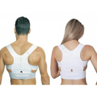 Магнитный корректор осанки для спины Posture Support унисекс Белый XL - изображение 4