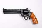 Револьвер под патрон Флобера Safari RF-461 cal. 4 мм буковая рукоятка, BLACK CERAKOTE - изображение 1