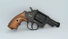 Револьвер под патрон Флобера Safari RF-431 cal. 4 мм буковая рукоятка, BLACK CERAKOTE - изображение 1