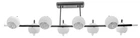 Люстра Brille BL-477C/8 E14 WH (23-062)
