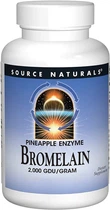Натуральна добавка Source Naturals Бромелайн 500 мг Таблетки