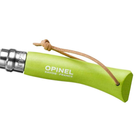 Нож складной Opinel №7 Inox Trekking (длина: 185мм лезвие: 80мм) зеленый - изображение 3