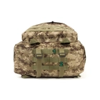 Тактический походный крепкий рюкзак 5.15.b с органайзером 40 литров Украинский пиксель - изображение 5