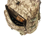 Тактический походный крепкий рюкзак 5.15.b с органайзером 40 литров Украинский пиксель - изображение 8