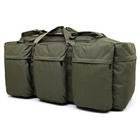 Сумка-рюкзак тактична містка MHZ xs-90l3, 90 л. для подорожей і походів Оливковий - зображення 4
