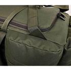 Сумка-рюкзак тактична містка MHZ xs-90l3, 90 л. для подорожей і походів Оливковий - зображення 8