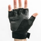 Тактические перчатки митенки с открытми пальцами и усиленным протектором косточек Mechanix (18171/1) Черный - изображение 2
