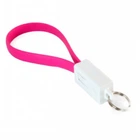 Дата кабель USB 2.0 AM to USB-C 0.18m pink Extradigital (KBU1788)