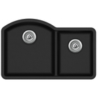 Кухонная мойка AquaSanita Arca SQA220W Black Metallic