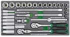 Набор инструмента Toptul 3/8" 30 предметов (GEA3005)