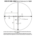 Оптический прицел Vortex Viper PST Gen II 1-6x24 (VMR-2 MRAD IR) (PST-1607) - изображение 4