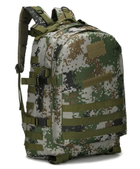 Міський тактичний штурмової військовий рюкзак ForTactic на 35-40литров Зелений піксель - зображення 1