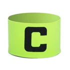 Капітанська пов'язка салатова на липучці SP-Sport 113 Neon Green
