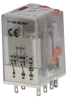 Реле проміжне ETI ERM2-230AC 2p 230V AC (12А_AC1) (2473004)