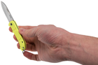 Туристический складной нож Ontario OKC Traveler drop point Yellow (8901YLW) AE-1758 - изображение 6