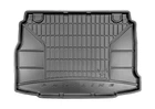 Коврик в багажник Peugeot 308 2013-2021 хетчбек Frogum черный резиновый