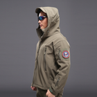 Тактична куртка / вітровка Pave Hawk Softshell olive XL - зображення 3