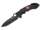 Нож Boker Magnum "Black FD" Клинок 10.0 см. Скл. - изображение 1