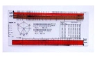 Линейка для оценки электрокардиограммы ЭКГ-линейка Diamond (mpm_00089) - изображение 1