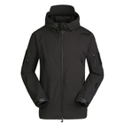 Тактична куртка Tringa Soft Shell (Black) L - зображення 1