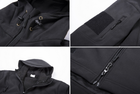 Тактическая куртка Tringa Soft Shell (Black) S - изображение 8