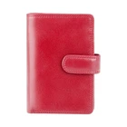Красный женский портмоне Visconti MZ11 IT RED Venice c RFID (Italian Red)