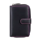Жіночий шкіряний гаманець Visconti R13 Carmelo (Black Berry)